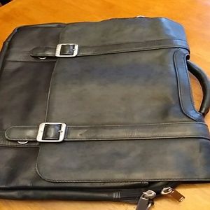 Leather briefcase
